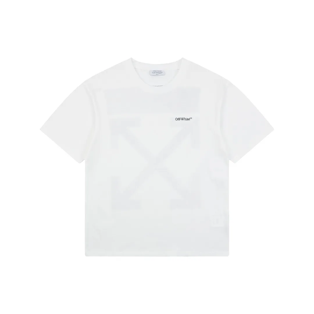 Off-White Gradient Interwoven Arrow Graphic T-Shirt