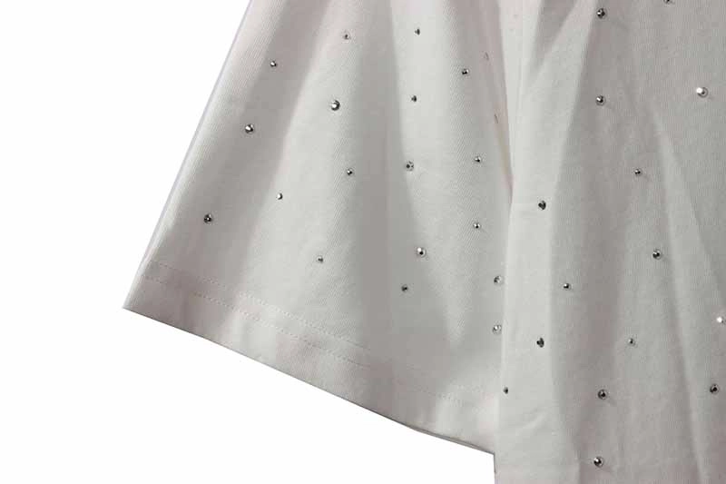 Balenciaga Allover Diamond T-Shirt
