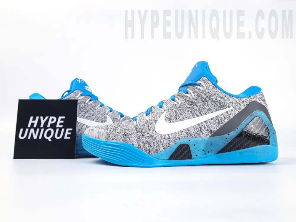 Kobe 9 Elite Low ‘Grey Blue’ Replica