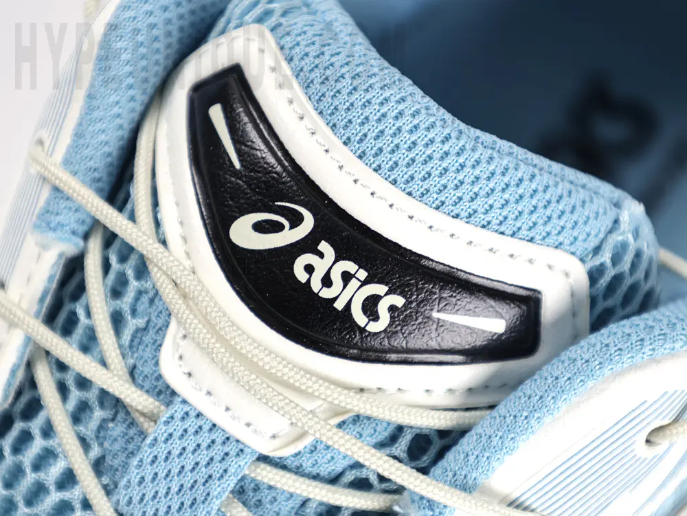 the asics logo tongue