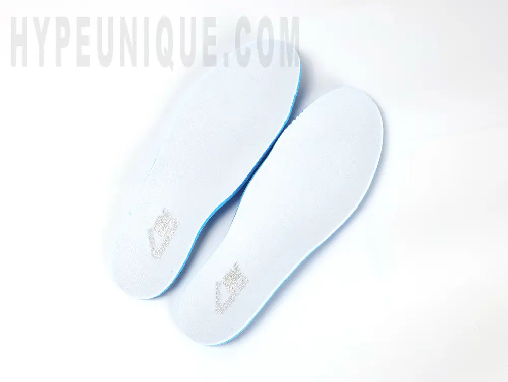 the white insole