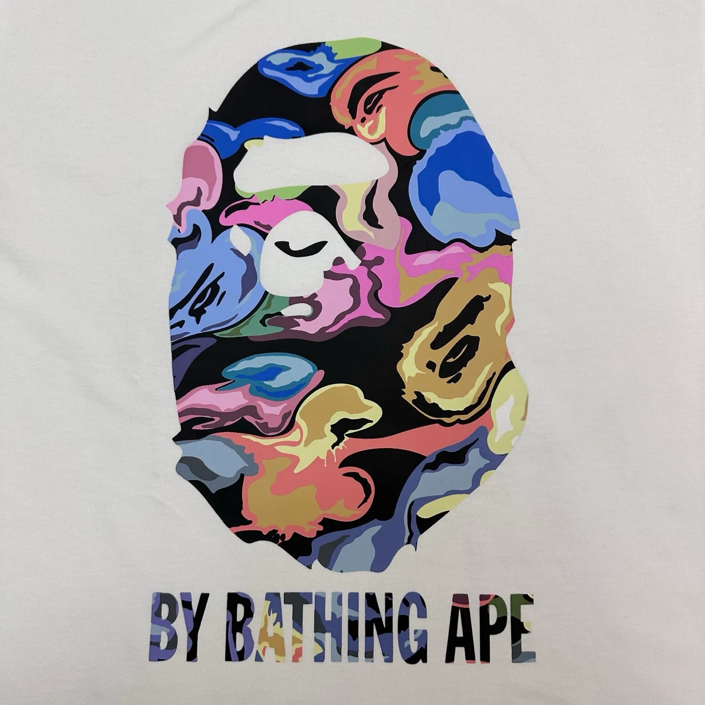 Art Camo Logo Print