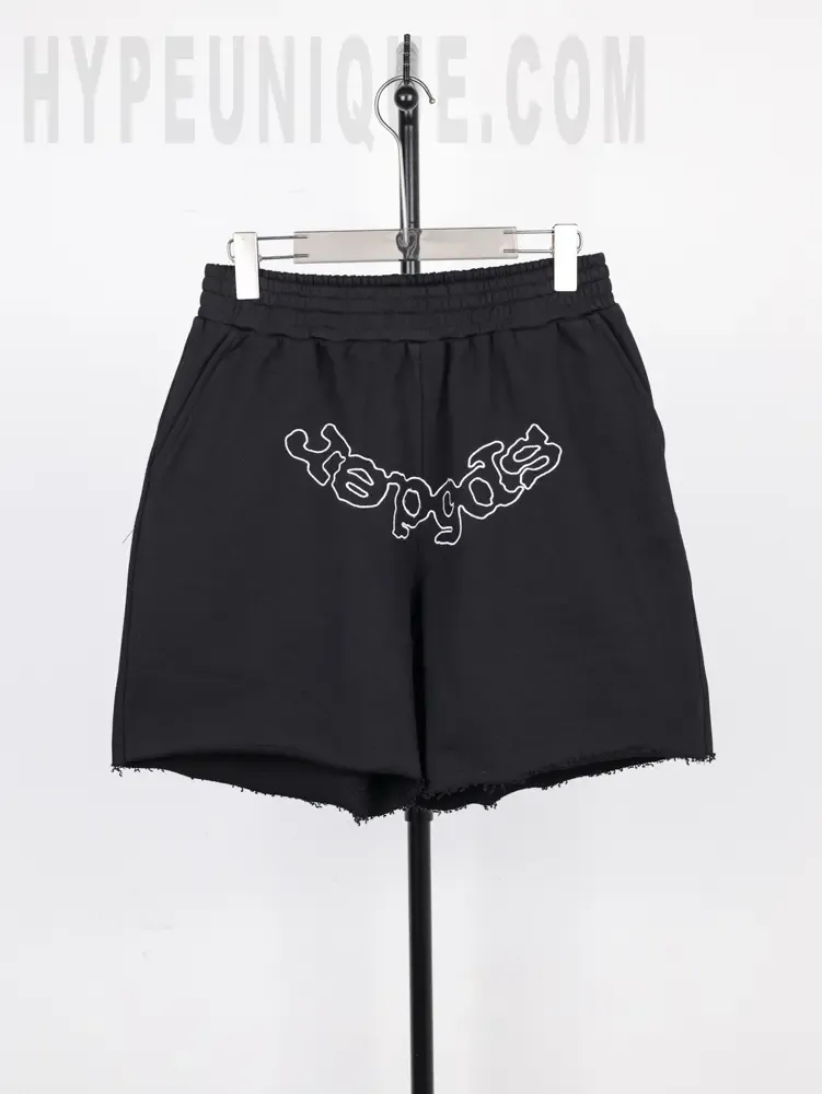 Sp5der OG Logo Sweatshort ‘Black’ REps