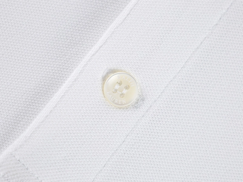 White Logo Polo