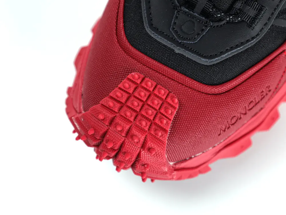 the red toe box
