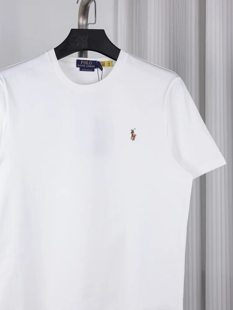 BBR Solid Color Crew Neck Short Sleeve T-Shirt Details