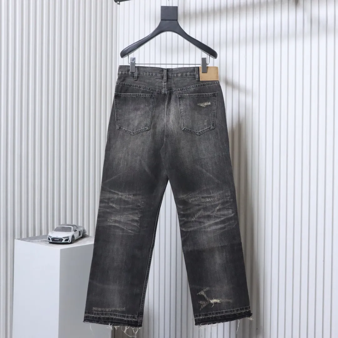 Back CLN Distressed Japanese Denim Jeans