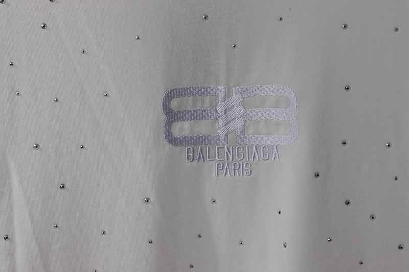 Balenciaga Allover Diamond T-Shirt