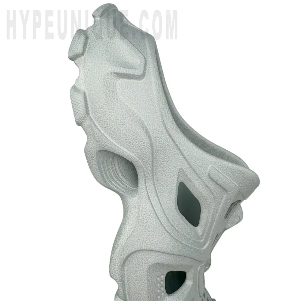The side of shoes