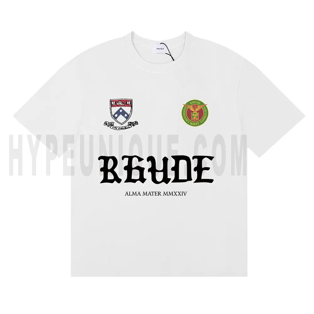 The front of the white clothes