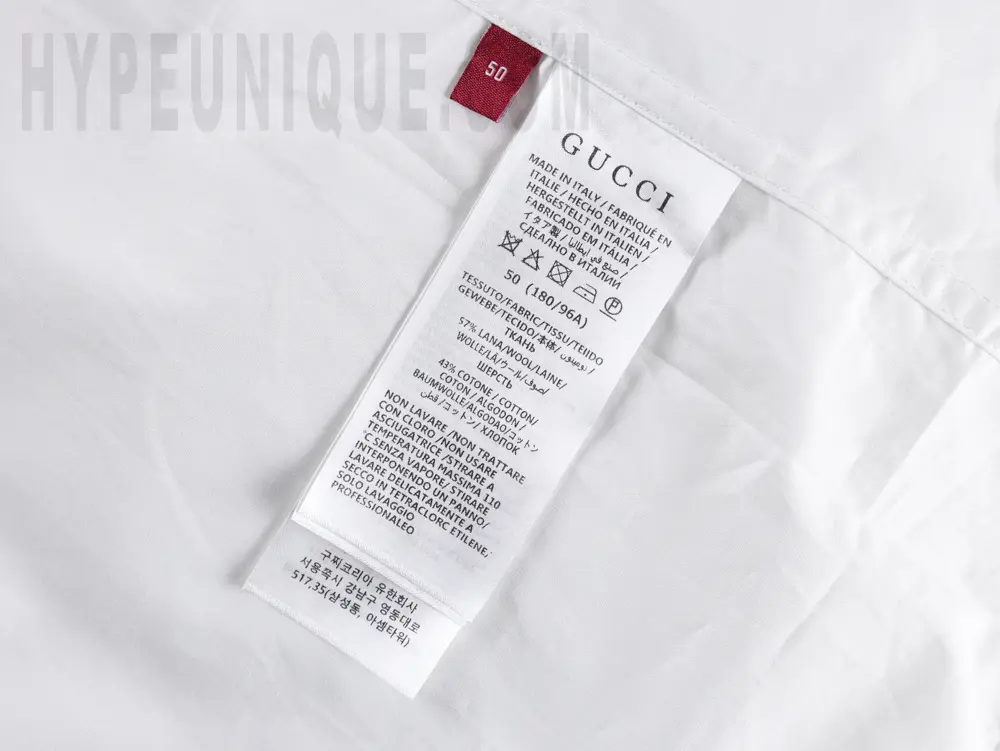 the size label