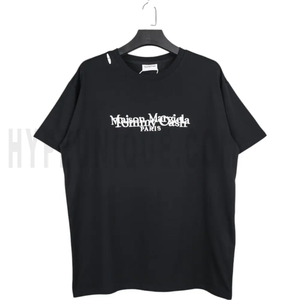 Collaboration Embroidered Overlapping Letters T-Shirt