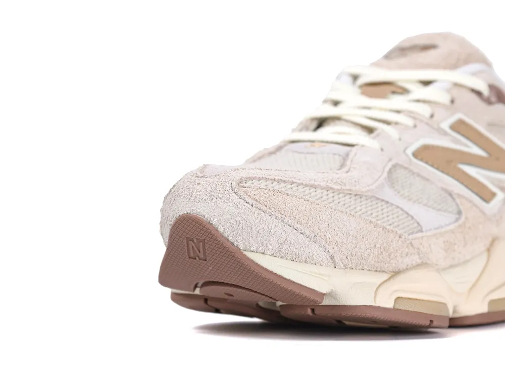 New Balance 9060 Bisque Sea Salt front toe detail