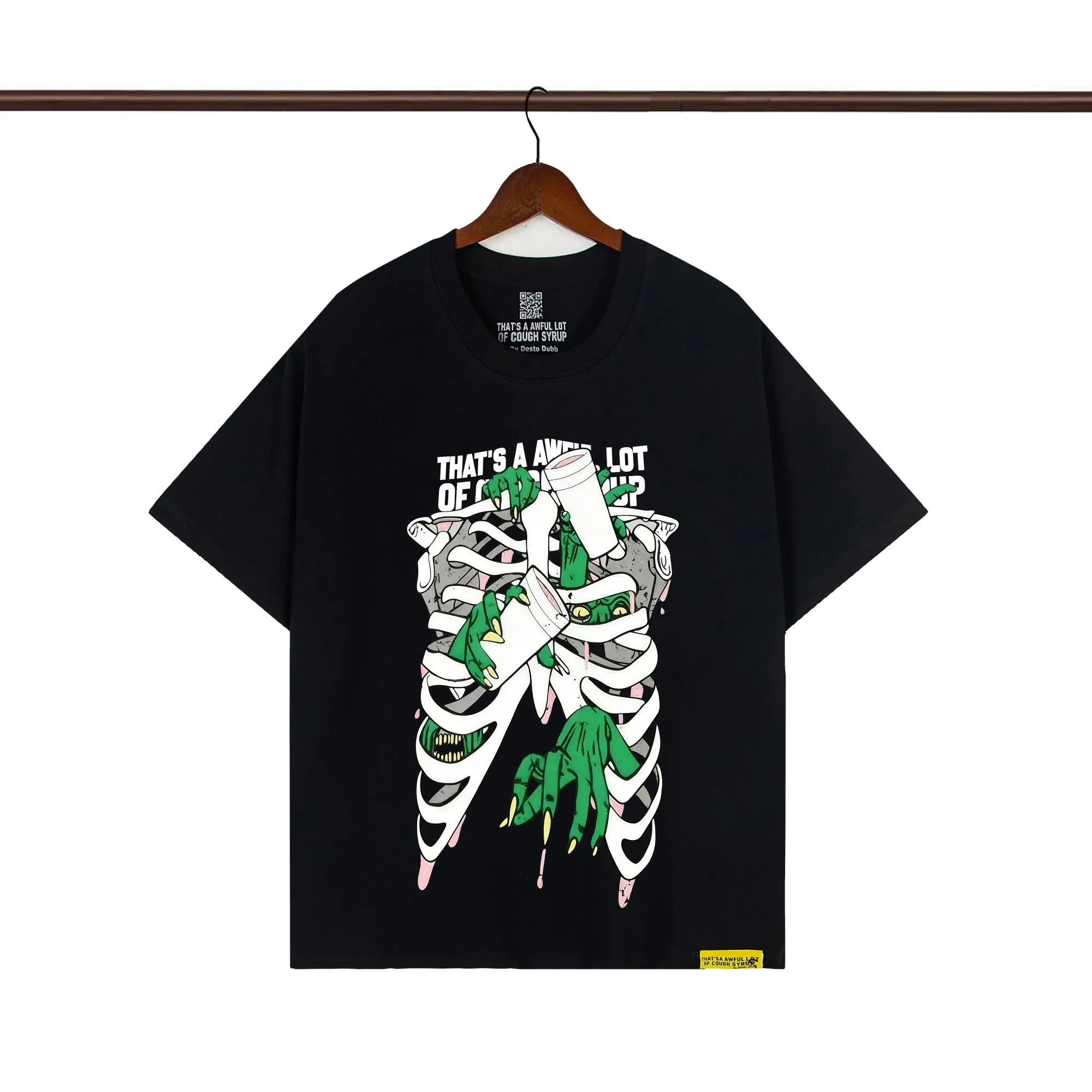 That’s A Awful Lot Of Cough Syrup Skeleton Slime Graphic T-Shirt