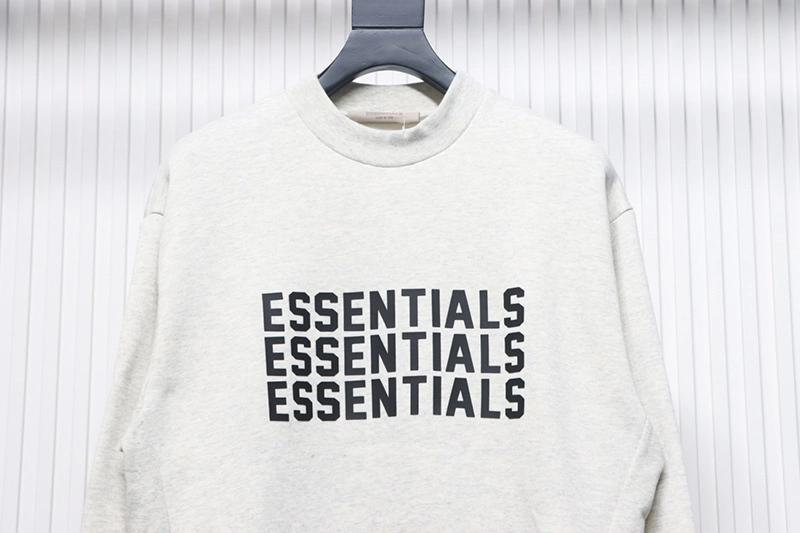 Fear Of God Essential Three-Row Letter Sweatshirt