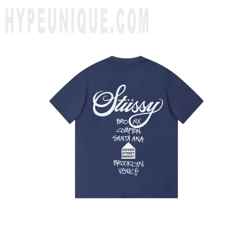 Stussy x Dover Street Market City Logo T-Shirt