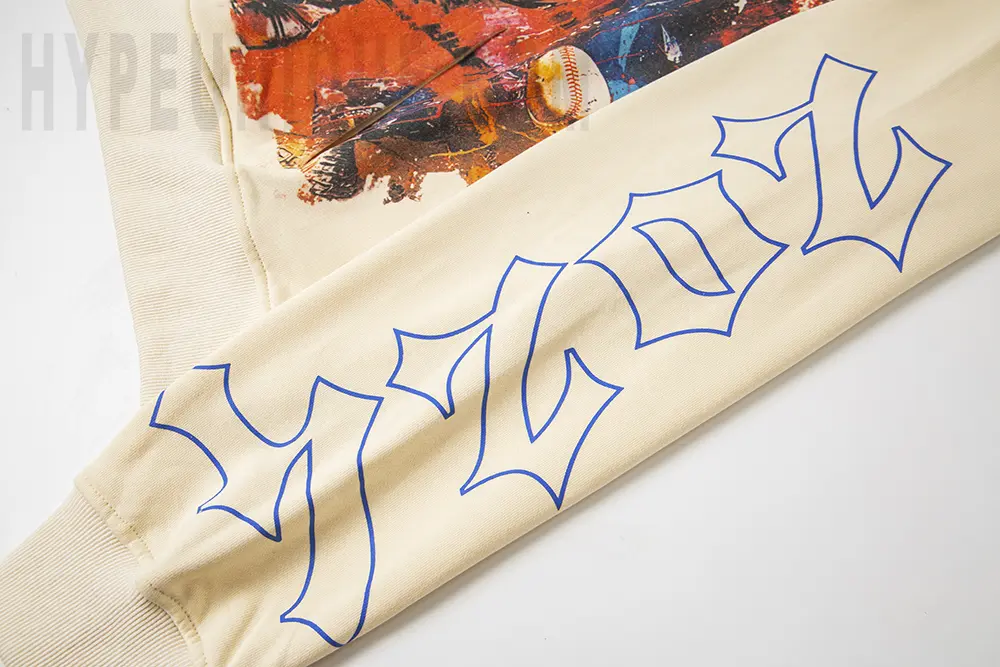 The sleeves of the clothes