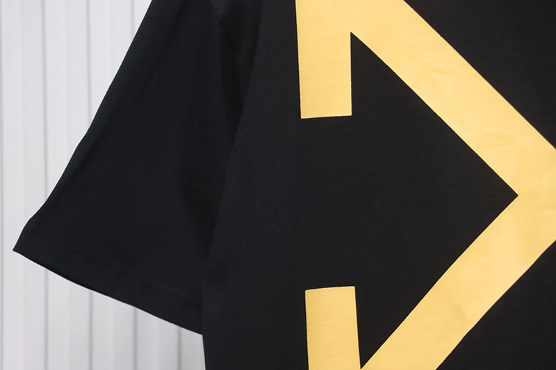 Off-White Angel Carava Oil Printed T-Shirt