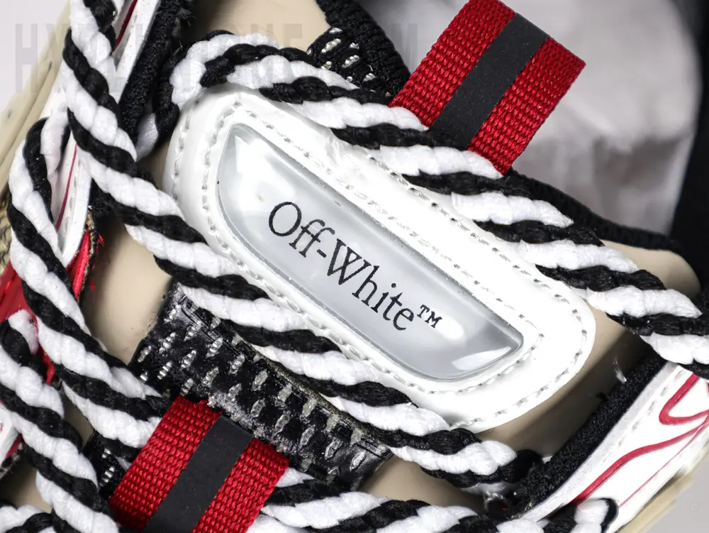 the off white buckle