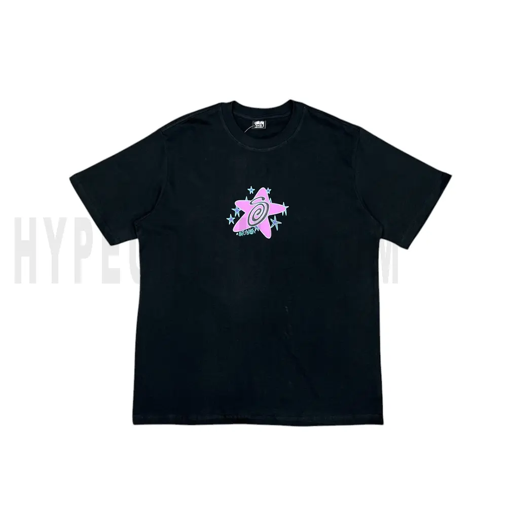 The front of the black clothes
