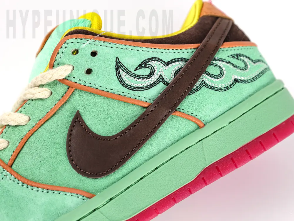 the brown swoosh