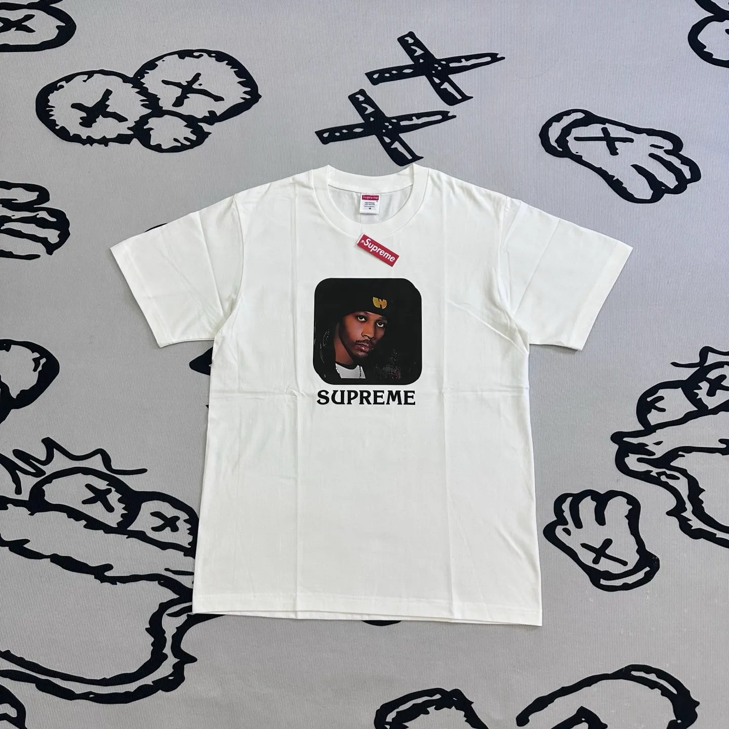 Sup x Wu-Tang Clan RZA Graphic Cotton T-Shirt