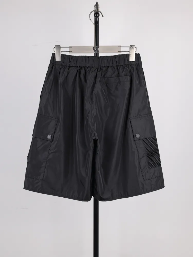 Back Mesh Pocket Quick-Dry Cargo Shorts