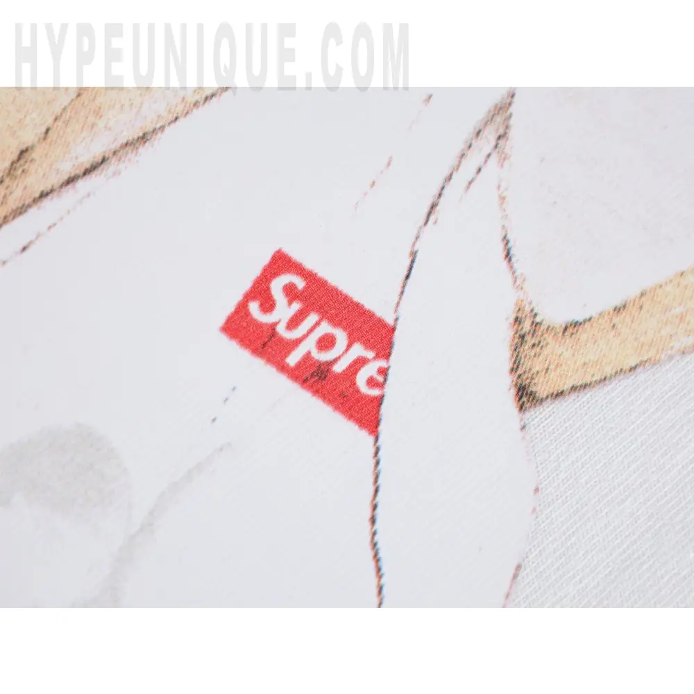 Printed graphic on the front of the garment