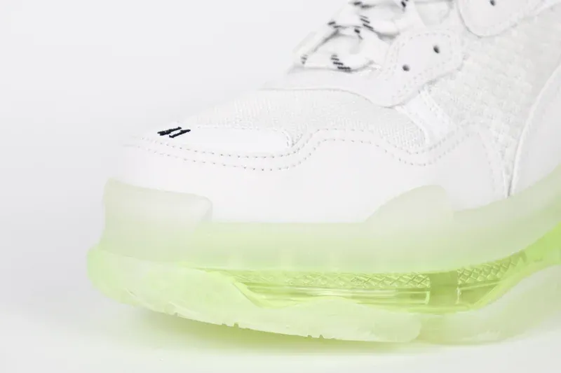 BALENCIAGA TRIPLE S SNEAKER-WHITE GREEN