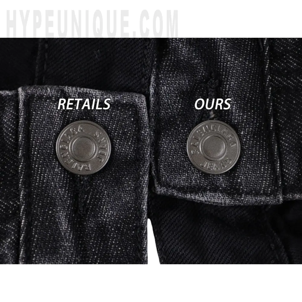 Waistband button Comparison Chart