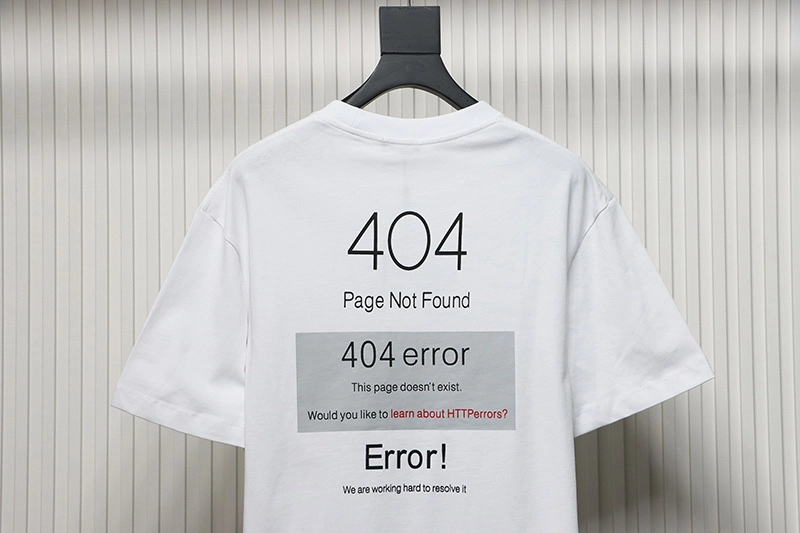 404 Logo Print T-Shirt