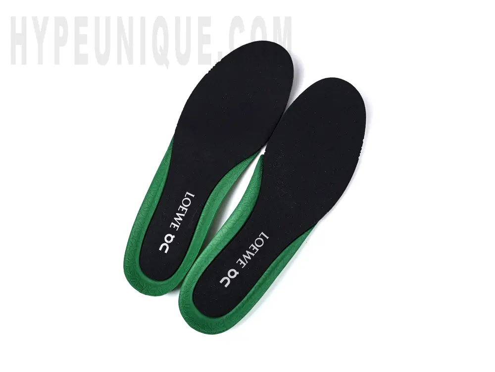 the black green insole