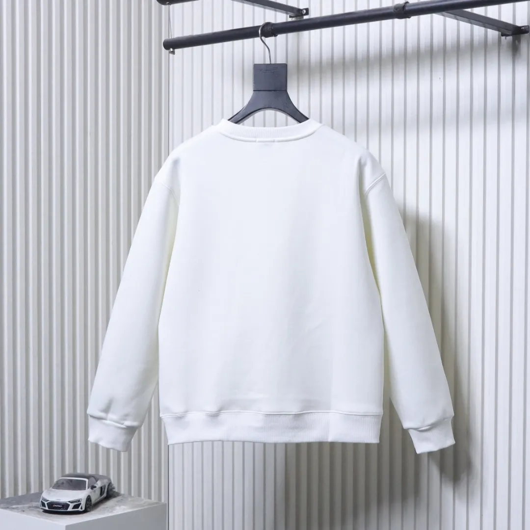 Back View BBR Colorful Equestrian Knight Oversized Sweatshirt