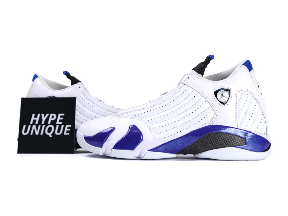 Jordan 14 Retro White “Hyper Royal”