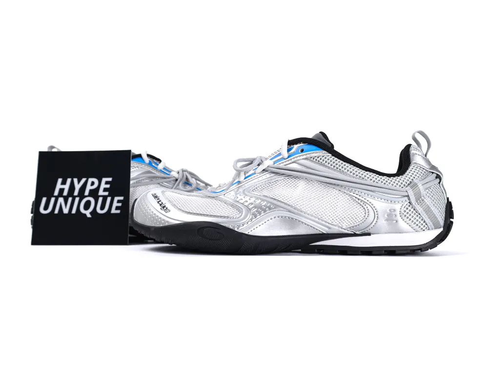 Radar Sneakers Metallic Gray Blue