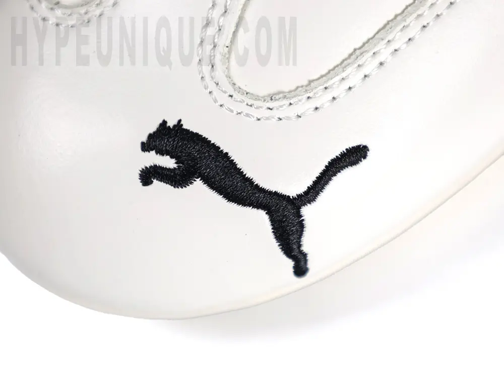 Black Cougar logo on the toe