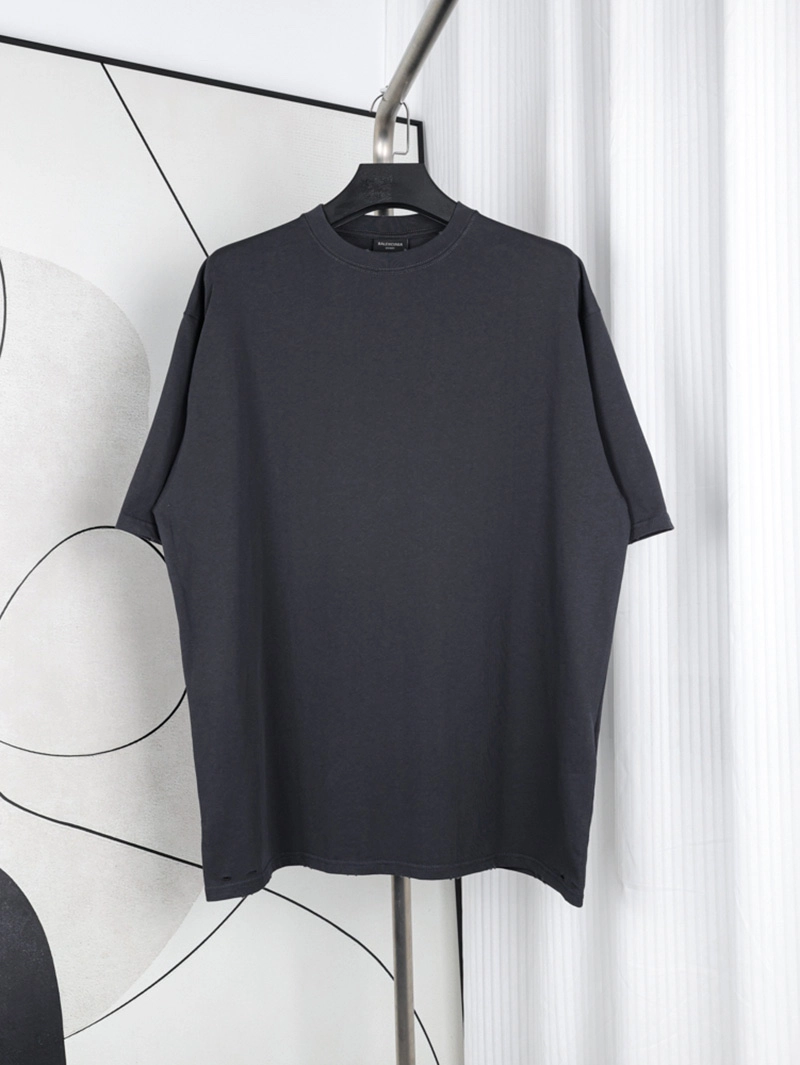 Back Letter Holes T-Shirt