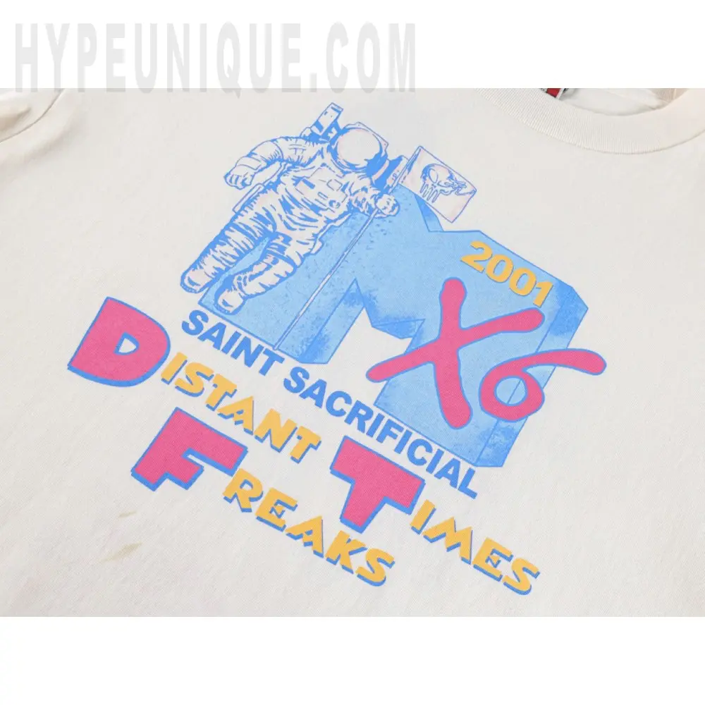 Printed graphic on the front of the garment