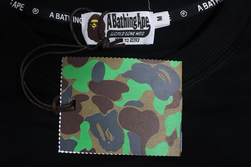 BAPE Color Camo Milo on Ape Head Sweatshirt