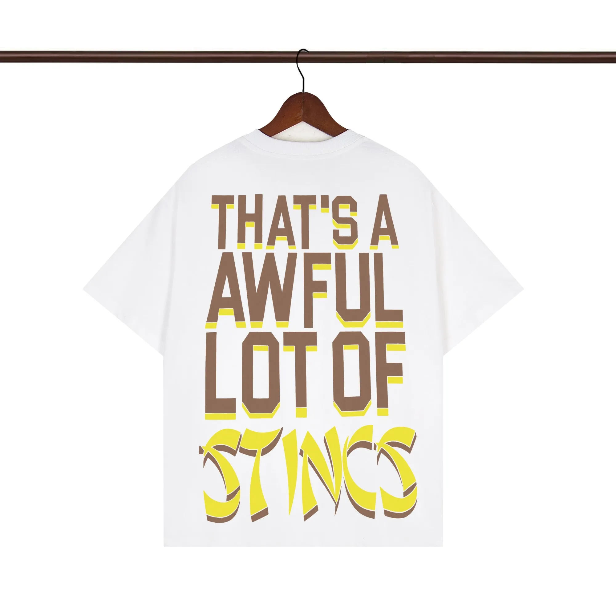 Back of That’s A Awful Lot Of Stincs Laughing Buddha Graphic T-Shirt