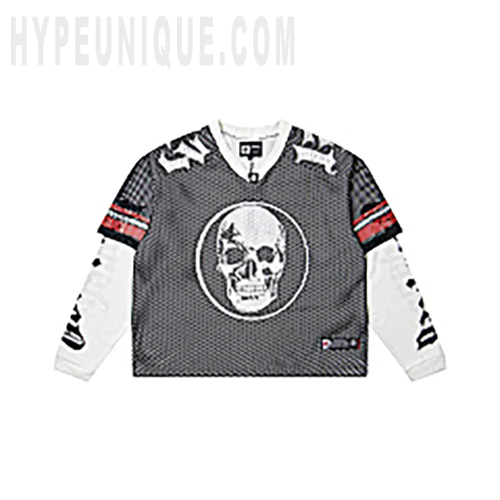 Godspeed Skull Mesh Jersey Shirt