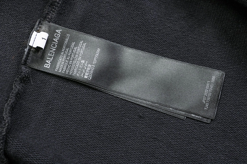 Iron Hoop Washed Distressed Round Neck Sweatshirt Reps