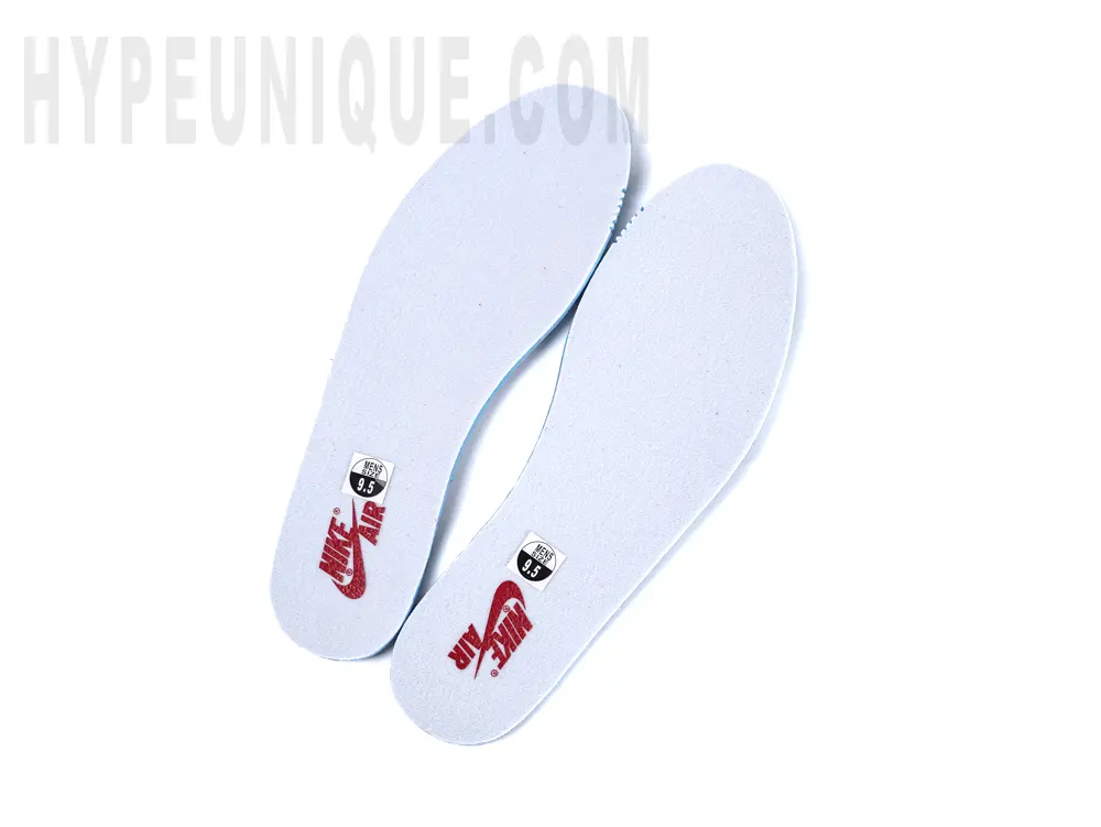 the white insole