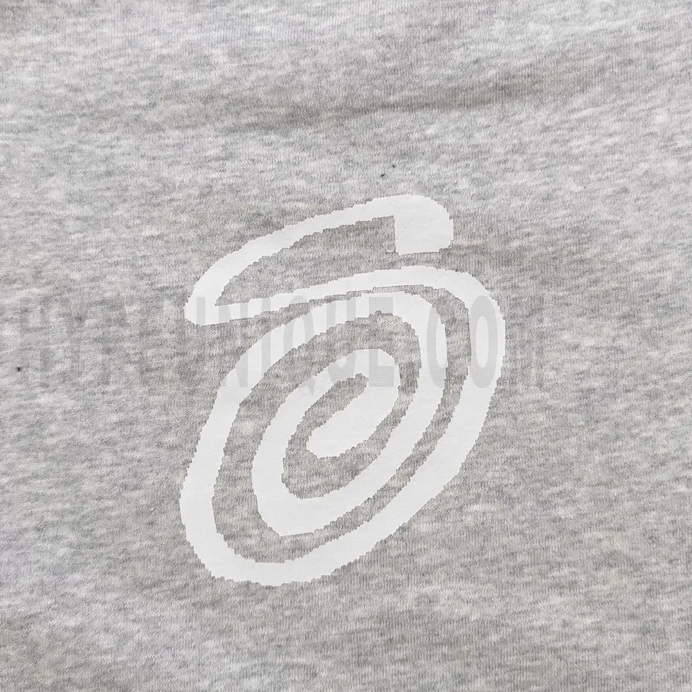 Printed graphic on the front of the garment