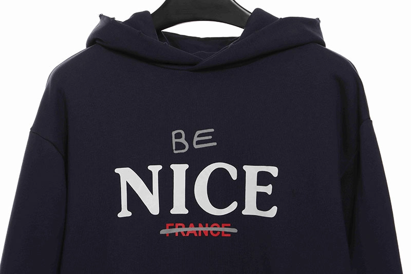 Nice Letter Hoodie Replica