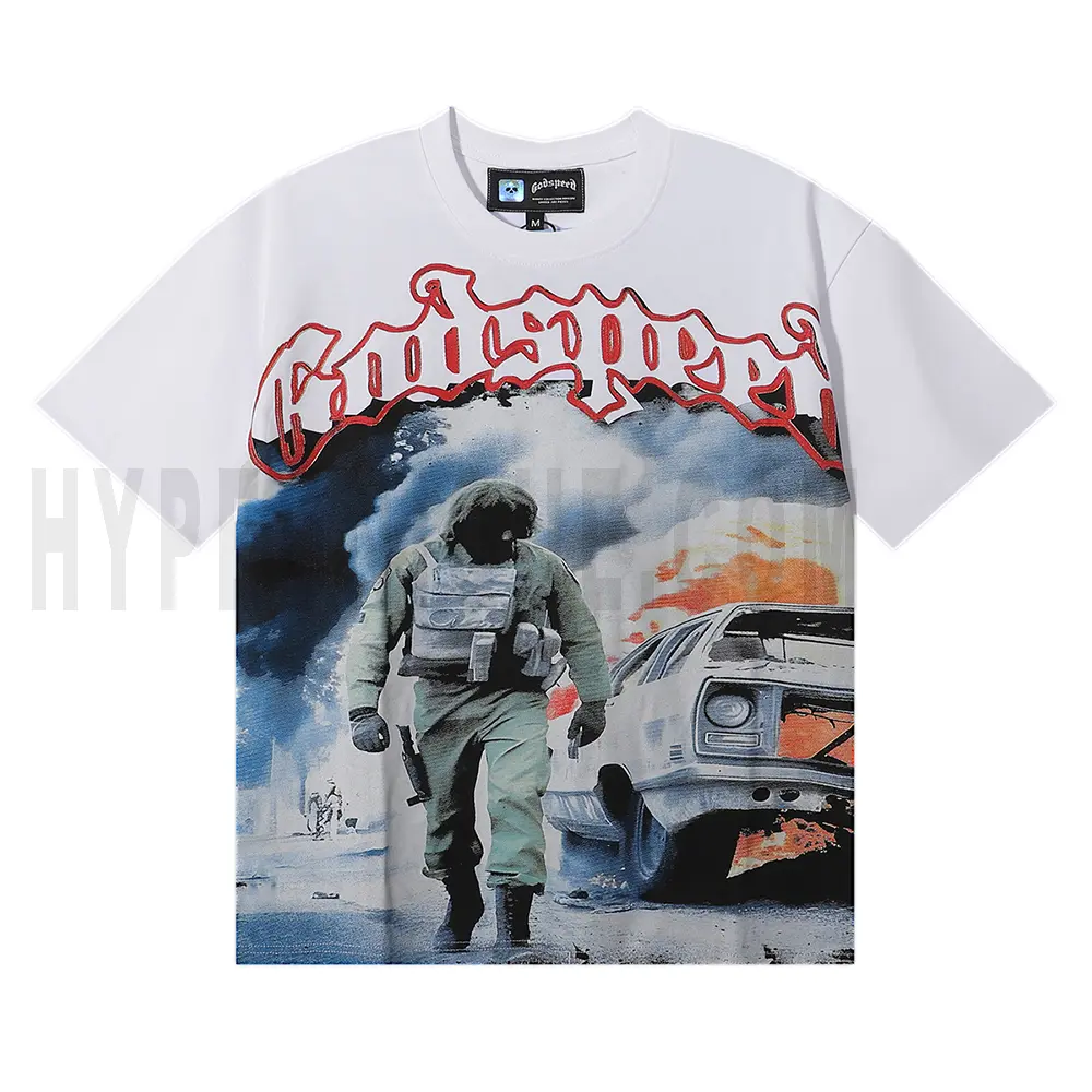 The front of the white clothes