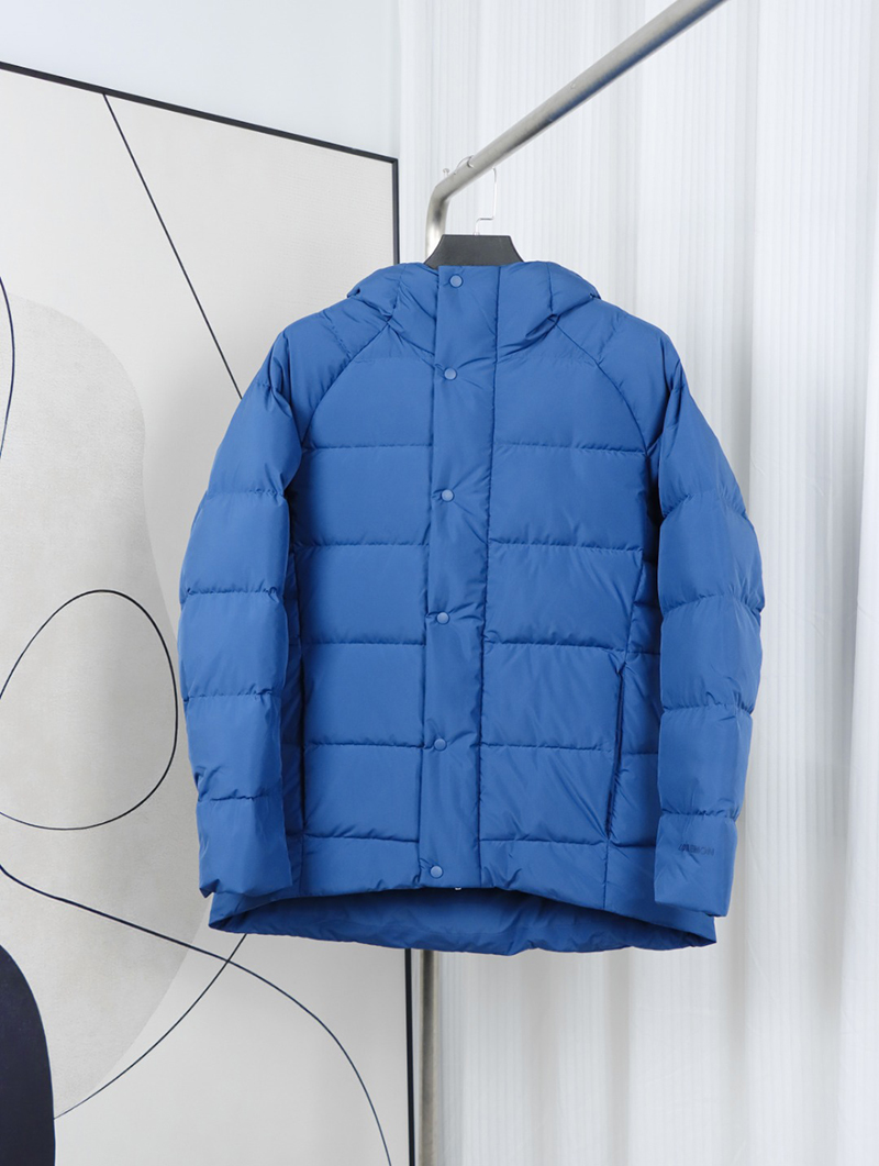 Wunder Puff 7-grid Hooded Down Jacket