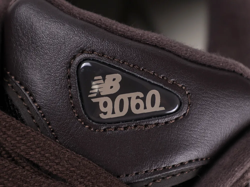 New Balance 9060 Chocolate Logo Detail