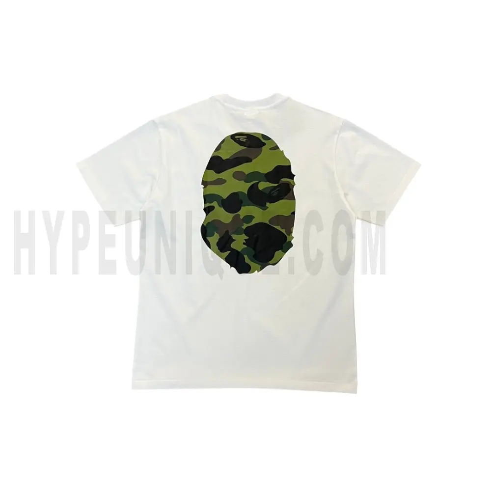 The back of the white clothes