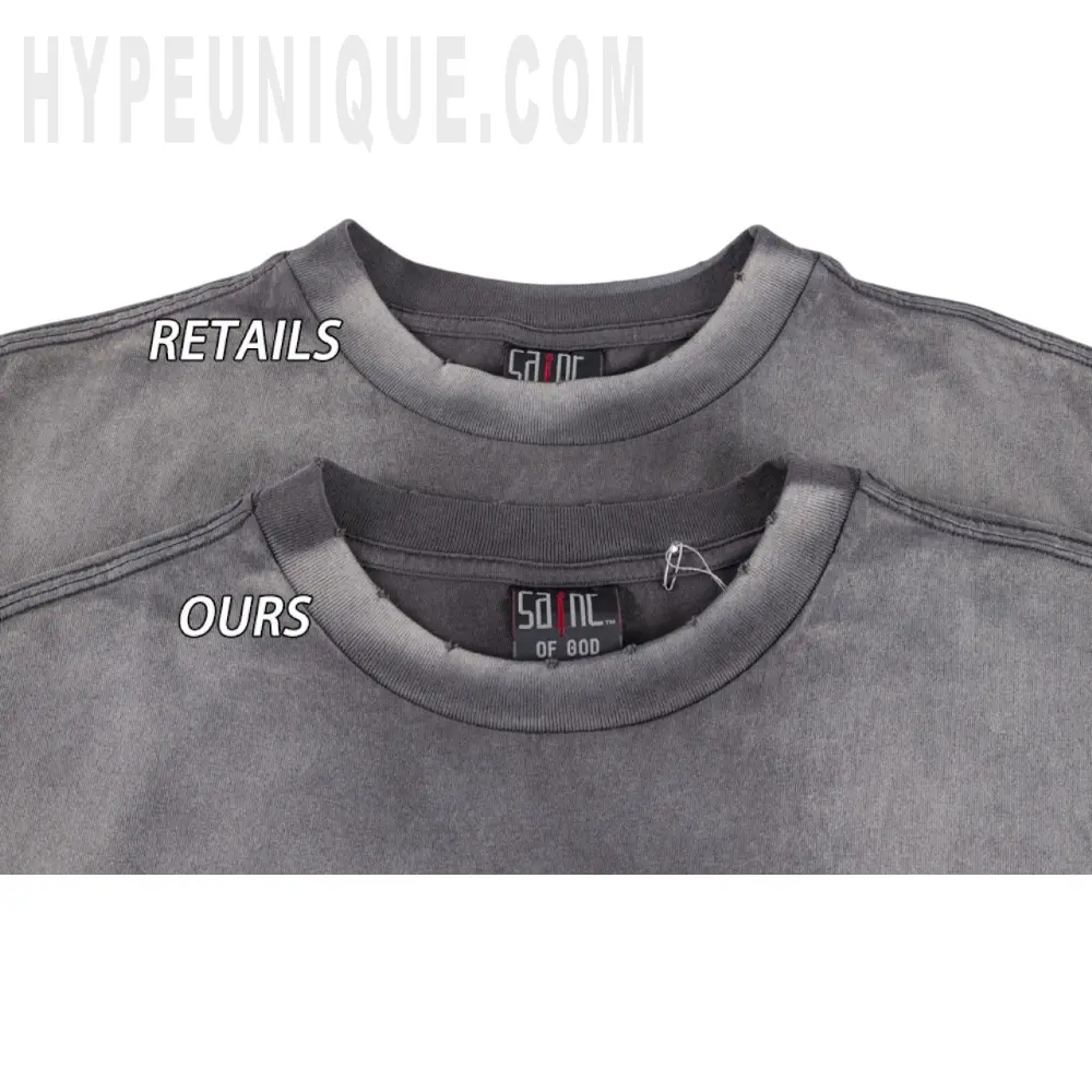 Close-up of the collar detail